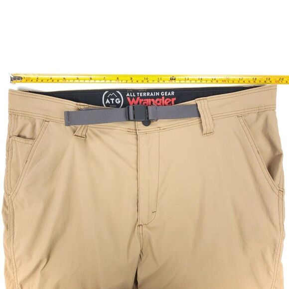 WRANGLER ATG Convertible Trail Jogger Parachute Pant Khaki Tan 38x30 Gorpcore - Picture 3 of 8